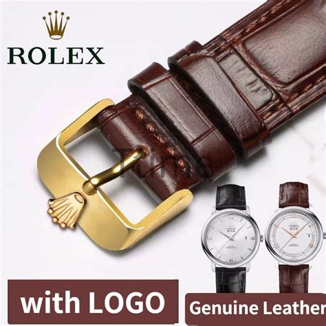 leather watch rolex|authentic rolex leather watch bands.